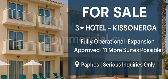 Hotel for sale in Paphos