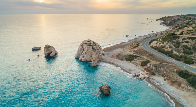 Aphrodite Rock: A mythical marvel amidst the Mediterranean waves