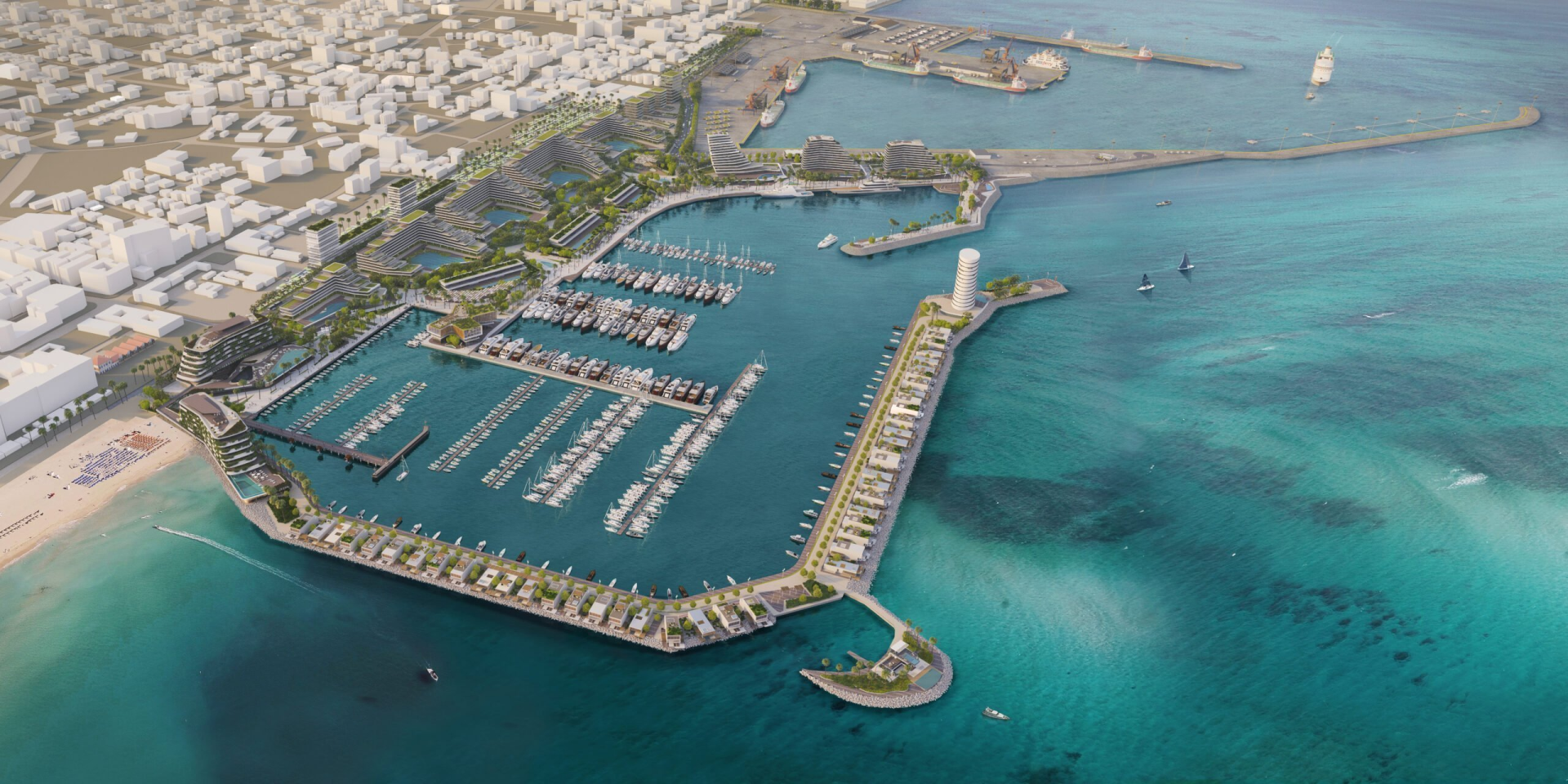 Redevelopment project set to transform Larnaca Marina in 2024