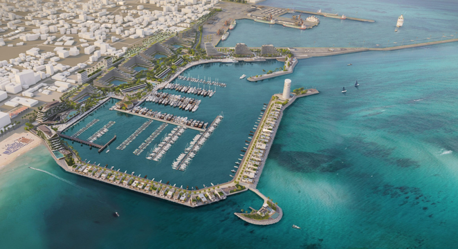 Redevelopment project set to transform Larnaca Marina in 2024