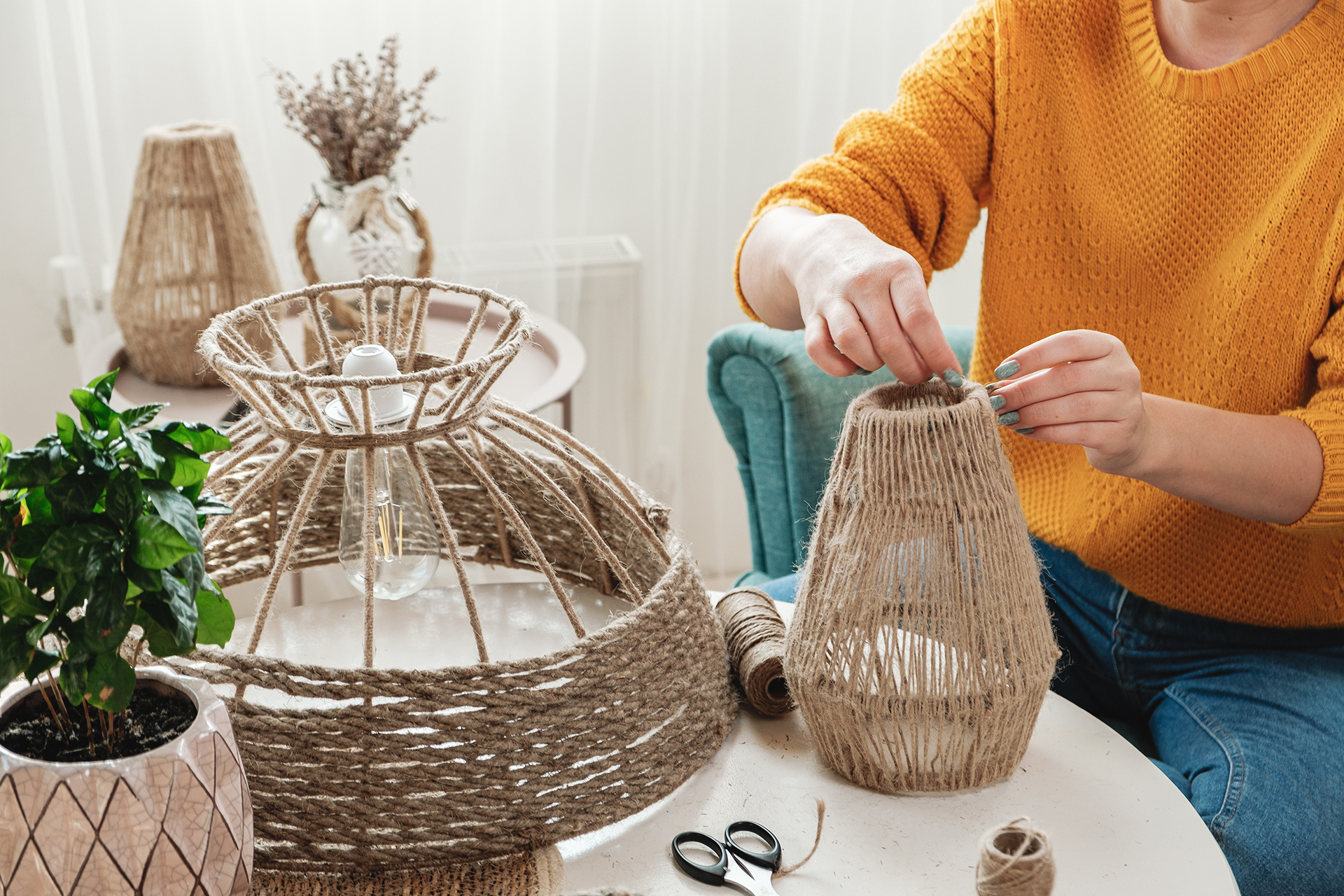 Getting creative with DIY home decoration pieces, are budget-friendly and enhance the look of a room