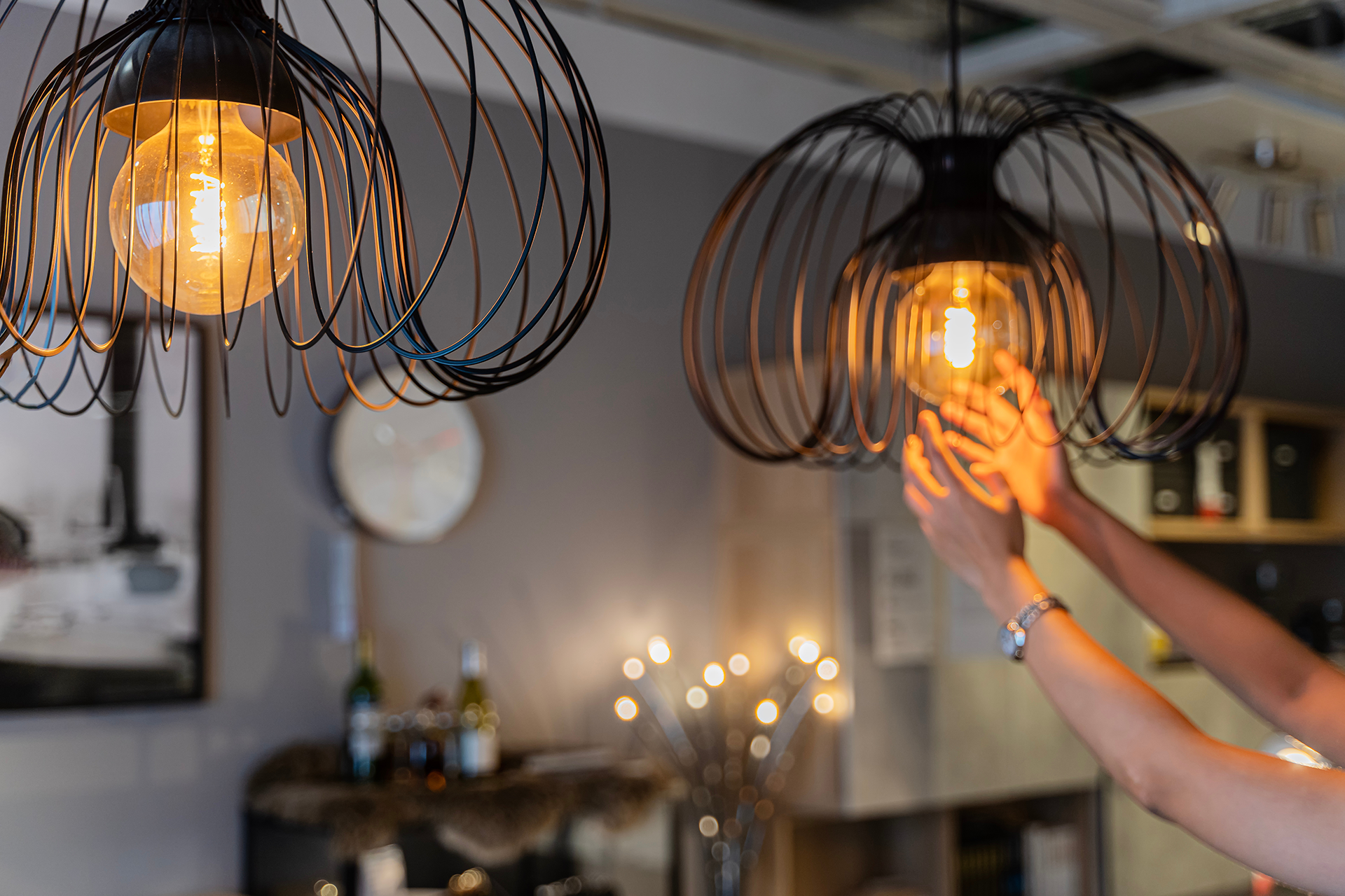 Selecting a stylish lighting option makes a big impact and can create a luxurious home atmosphere