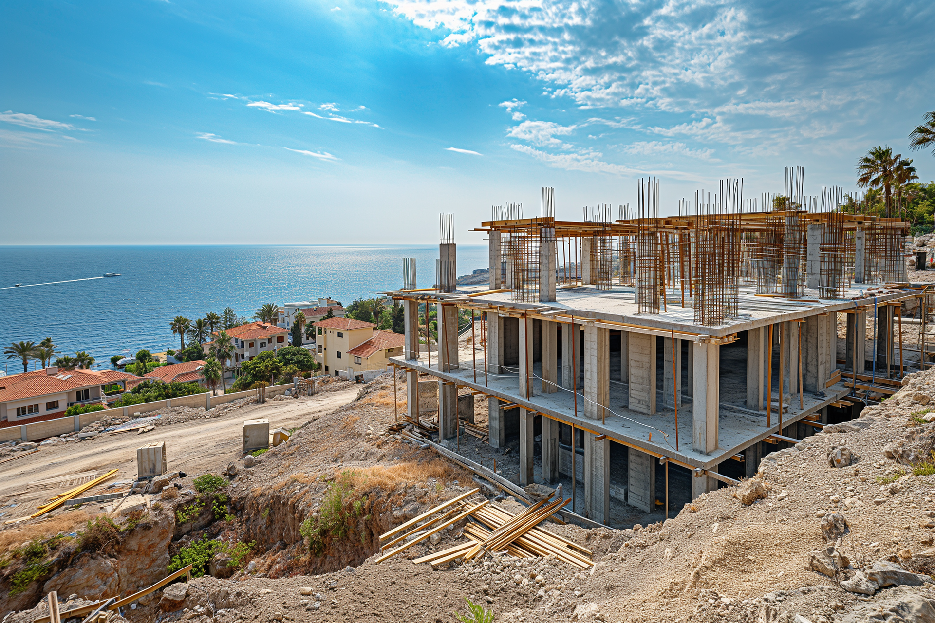 Construction material costs fall in Cyprus