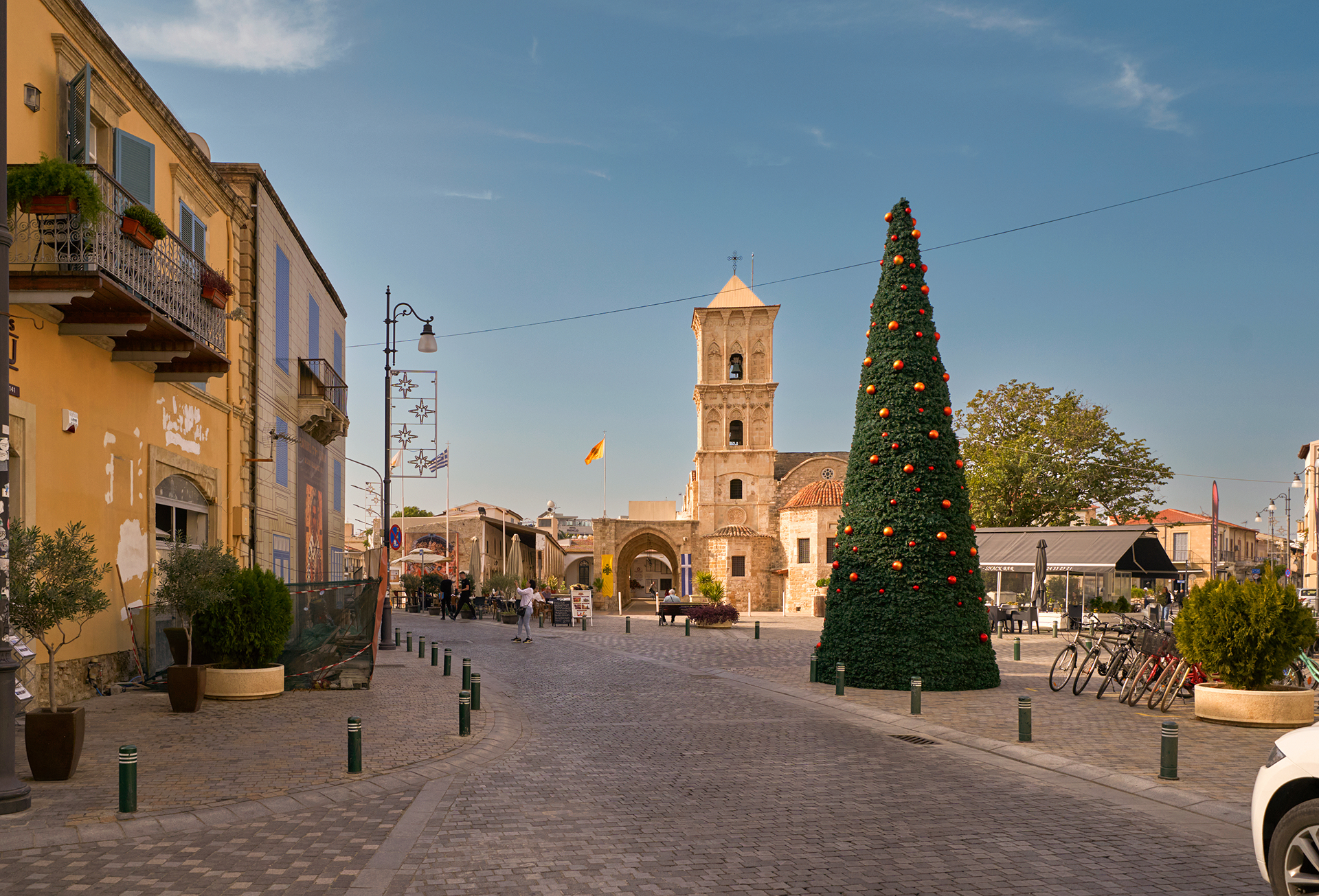 Free municipal parking in Larnaca throughout the Christmas period