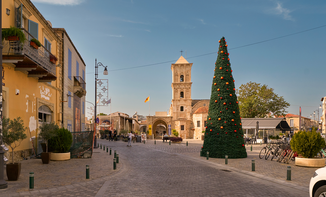 Free municipal parking in Larnaca throughout the Christmas period
