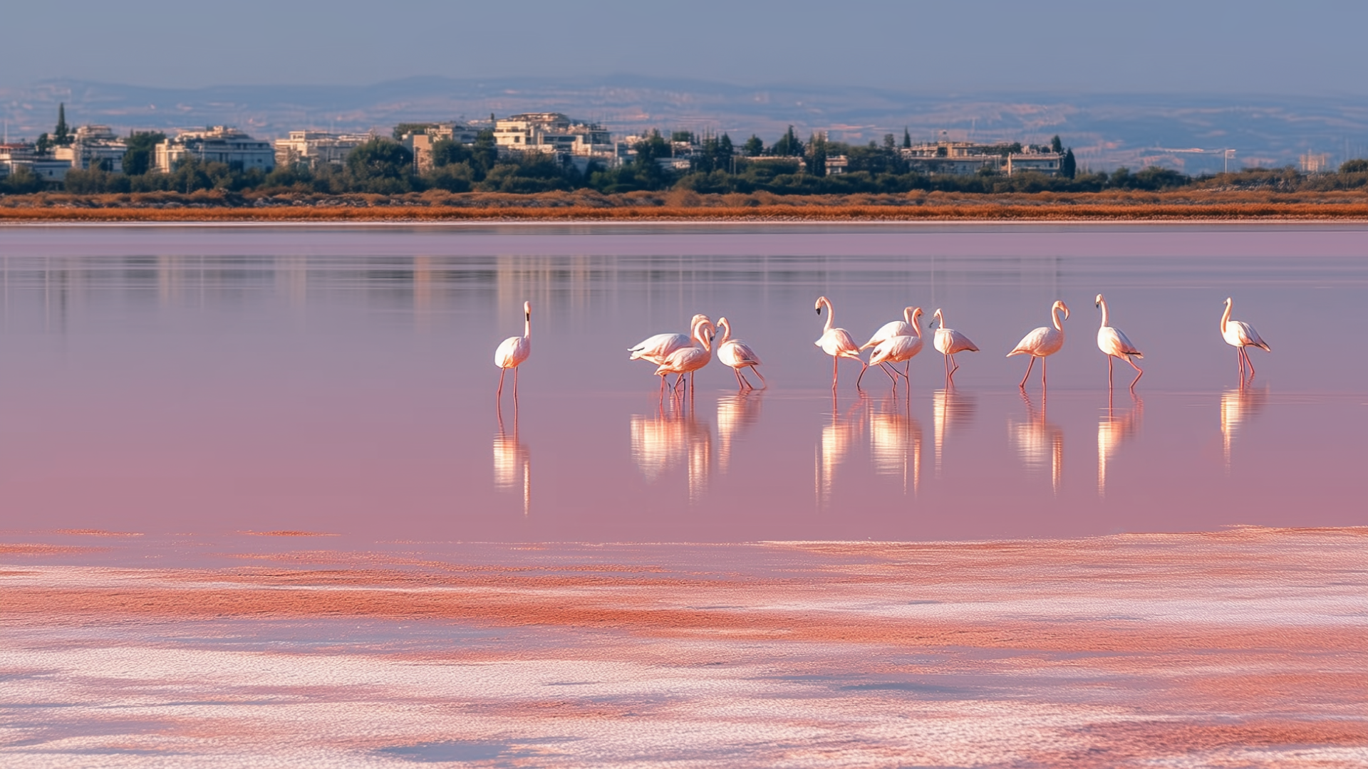 Cyprus’s pink salt lakes: Where nature paints in unexpected colors