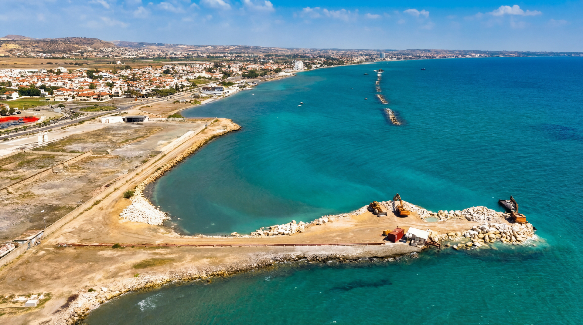 New Art Center and public spaces to revitalize Larnaca’s waterfront