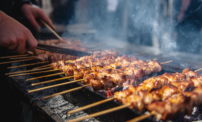 Tsiknopempti brings streets to life with food and music