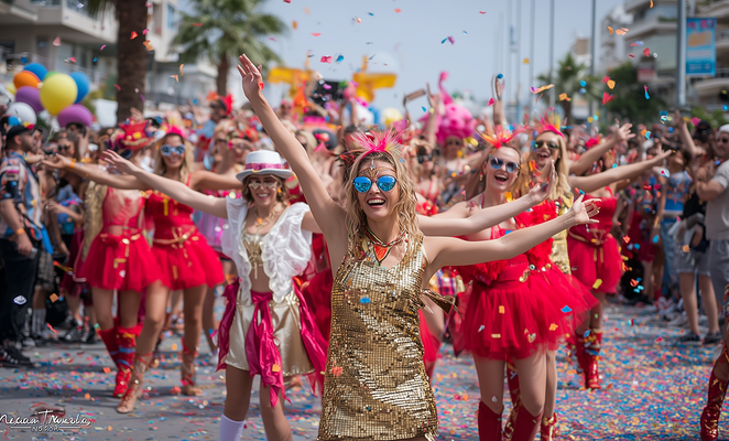 Cyprus kicks off carnival season with colourful parades across three cities
