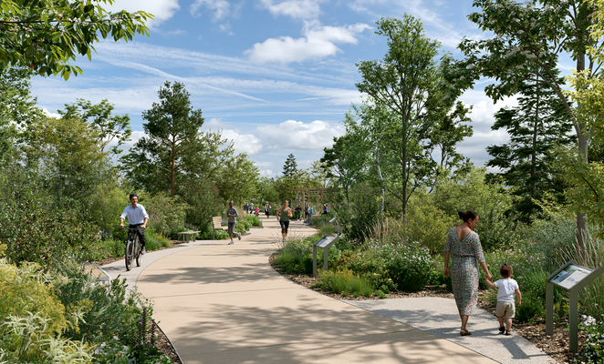 Pedieos Park transformation moves ahead in Nicosia