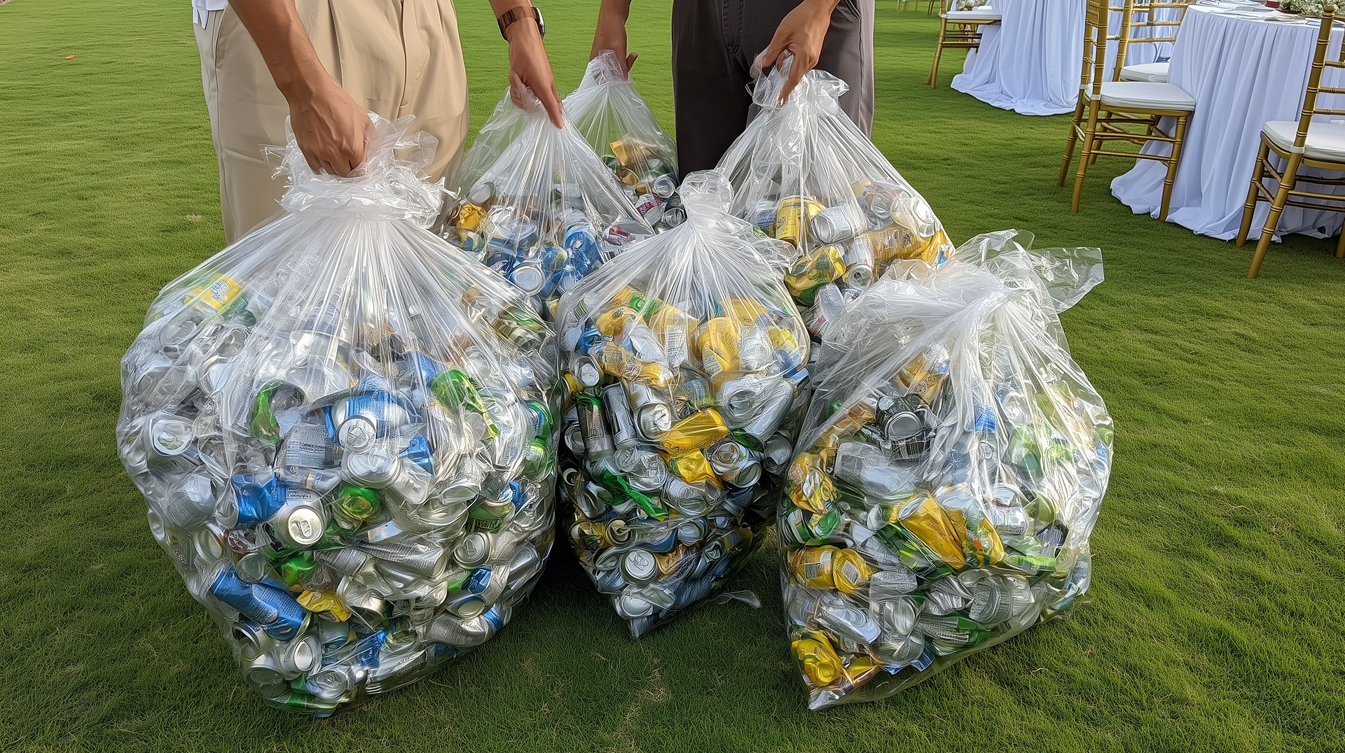 Cleaner festivals through recycling initiatives