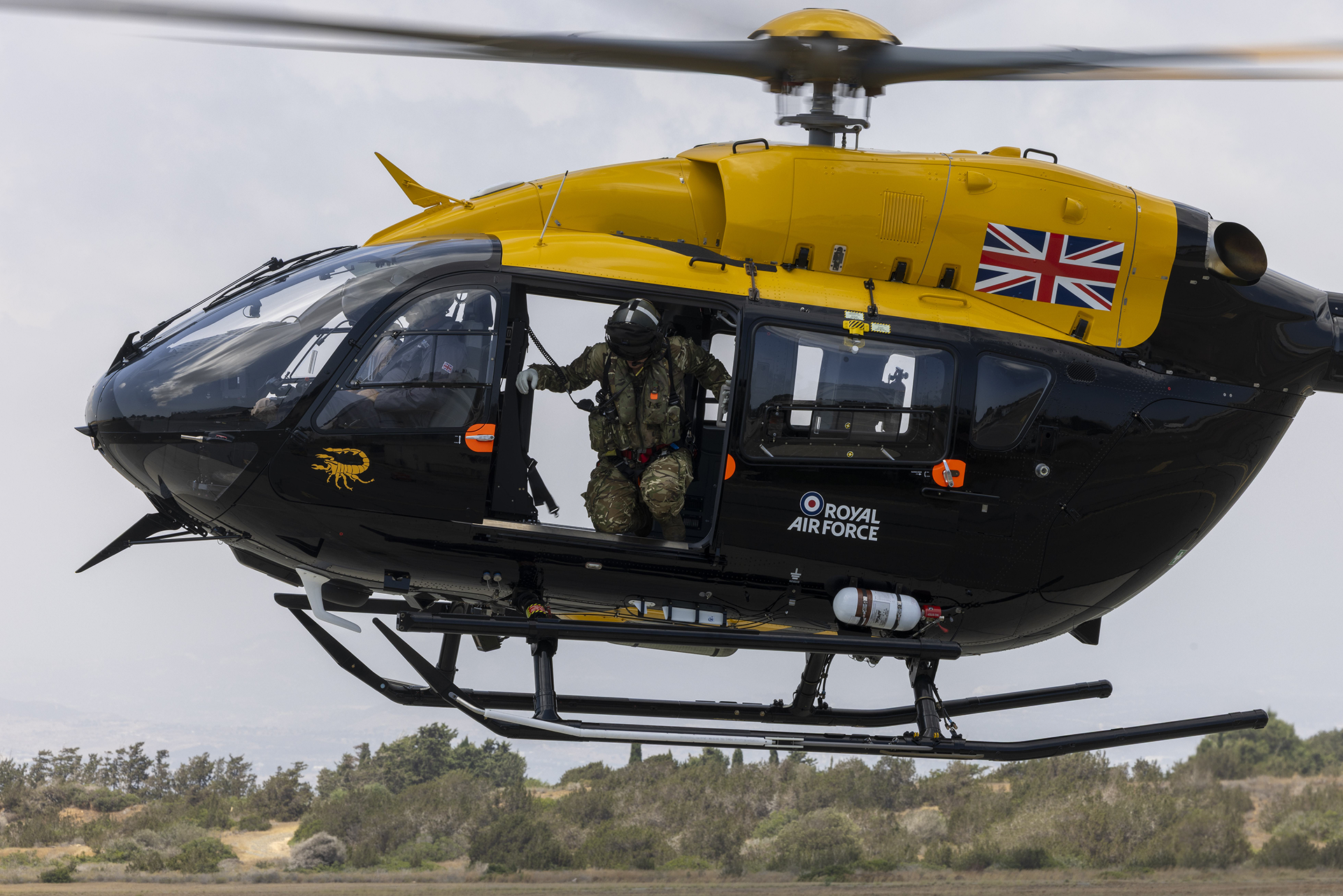 Advanced helicopters ready to support Cyprus year-round