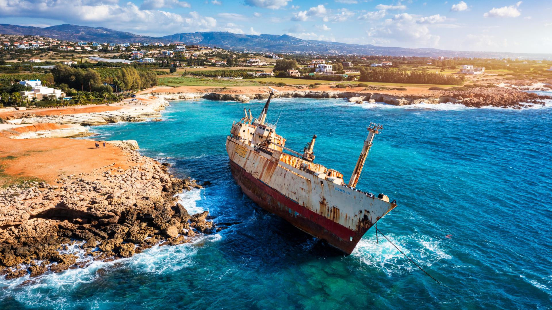 The EDRO III: A maritime legend on the coast of Paphos 