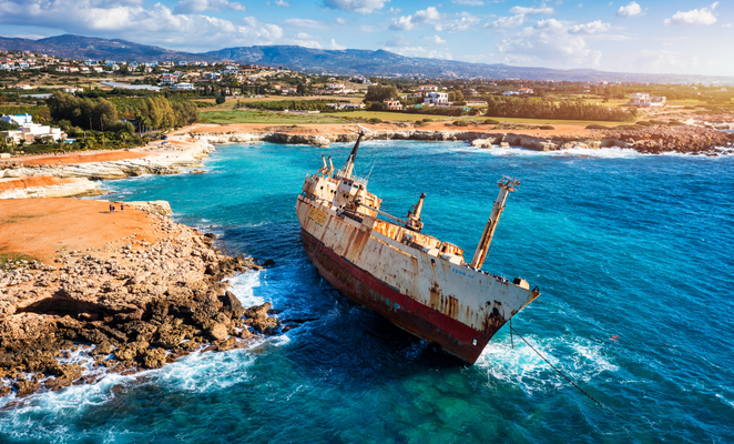 The EDRO III: A maritime legend on the coast of Paphos 