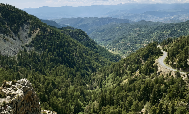 Troodos mountains were once an oceanic crust