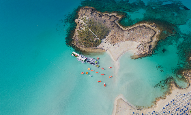 Nissi Beach shines as Cyprus’ most photographed beach online