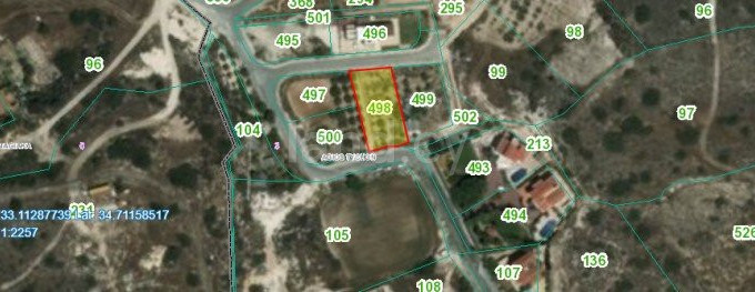 Residential plot for sale in Limassol