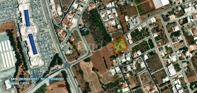 Residential plot for sale in Limassol