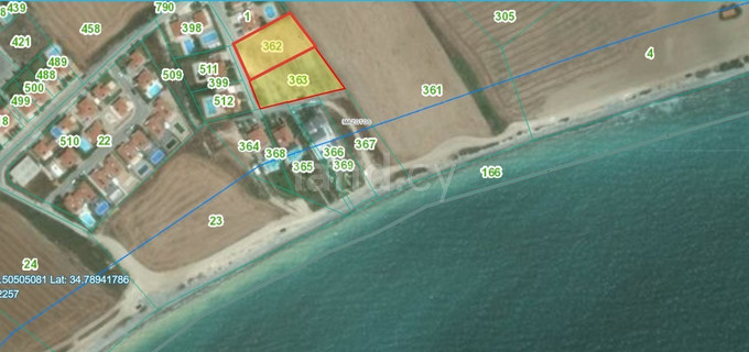 Parcelle touristique à vendre à Larnaca