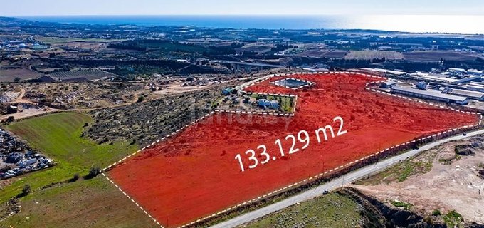 Industrial field for sale in Paphos