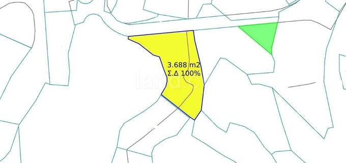 Terrain commercial à vendre à Nicosie