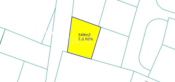 Działka mieszkaniowa na sprzedaż w Nicosia