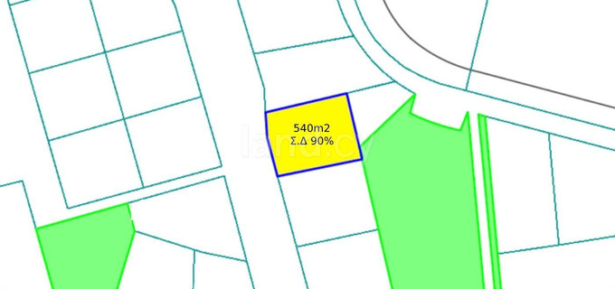 Działka mieszkaniowa na sprzedaż w Nicosia