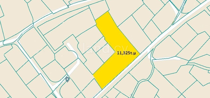 Industrial field for sale in Nicosia