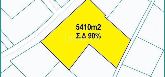 Industrial plot for sale in Nicosia