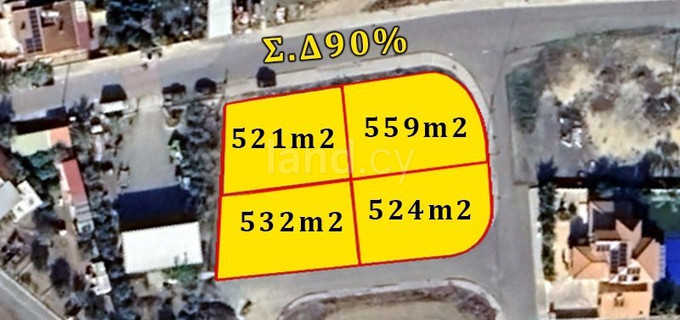Tomt avsedd för boende till salu i Nicosia