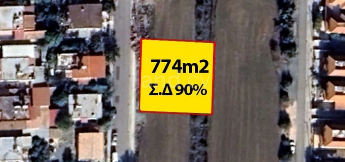 Tomt avsedd för boende till salu i Nicosia