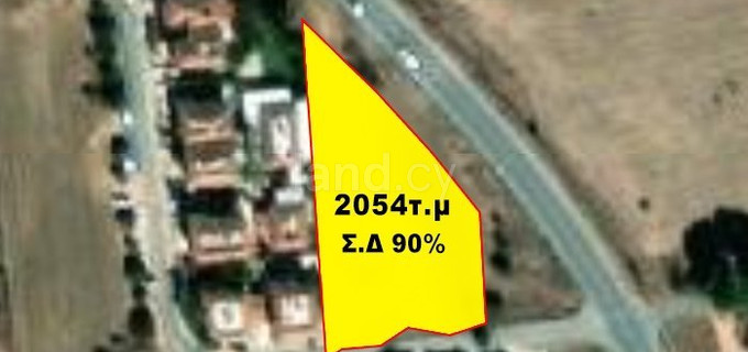 Tomt avsedd för boende till salu i Nicosia