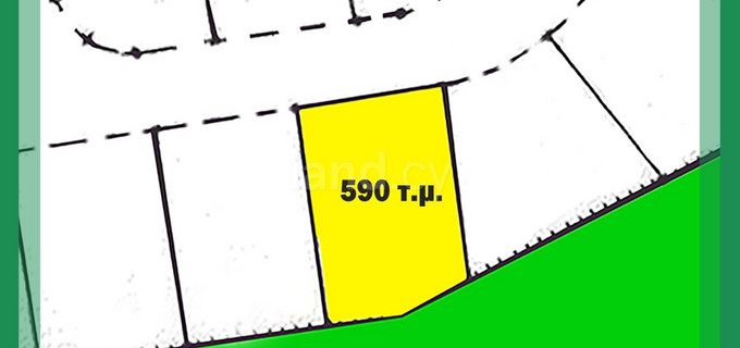 Tomt avsedd för boende till salu i Nicosia