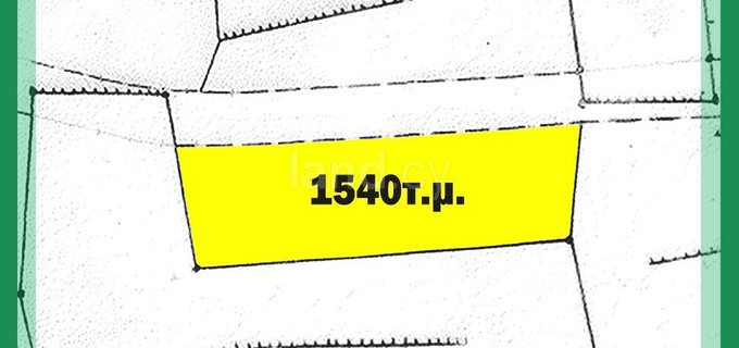 Tomt avsedd för boende till salu i Nicosia