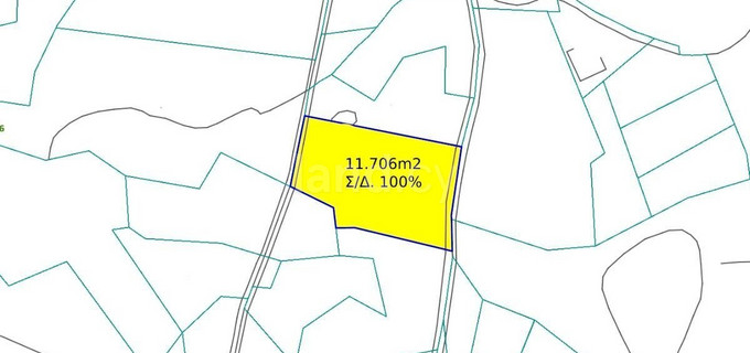 Industrial field for sale in Nicosia