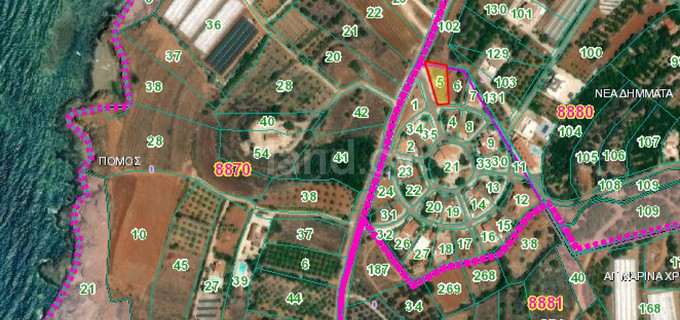 Residential plot for sale in Paphos