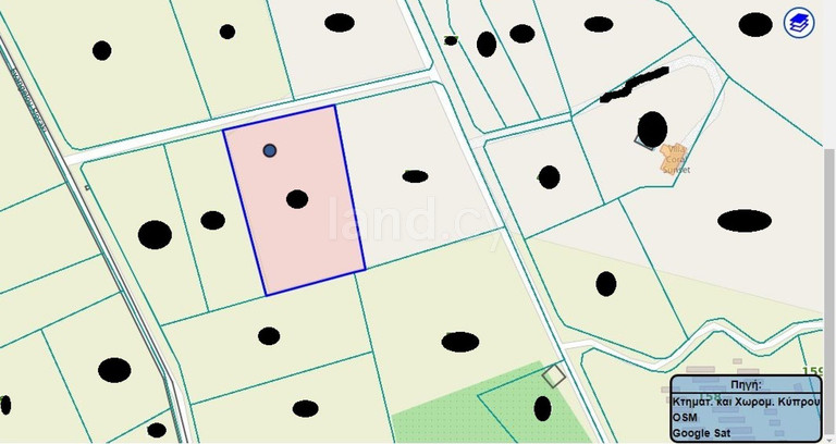 Campo agrícola a la venta en Paphos