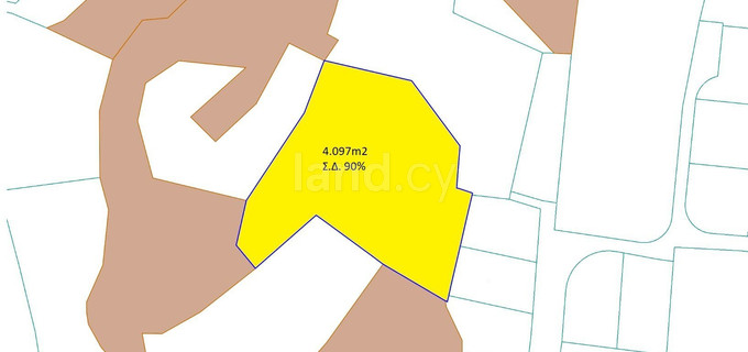 Residential field for sale in Nicosia