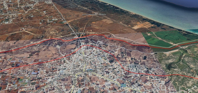 Wohnbaugrundstück in Deryneia zu verkaufen