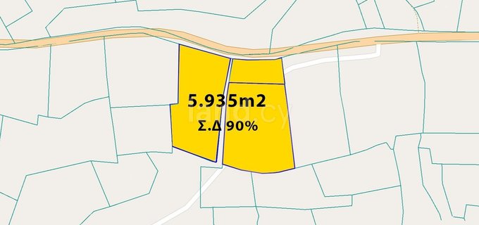 Campo residencial a la venta en Nicosia