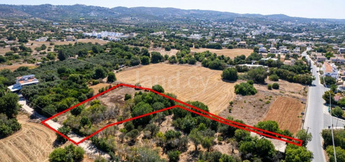 Residential field for sale in Paphos