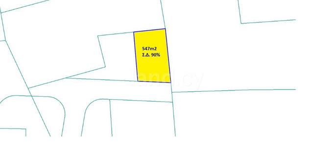 Parcelle résidentielle à vendre à Nicosie