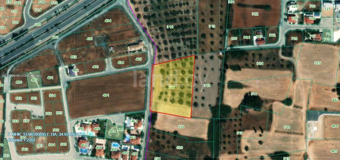 Residential field for sale in Larnaca