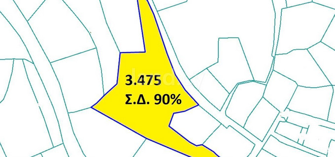 Campo residencial a la venta en Nicosia