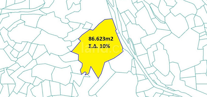 Landwirtschaftliches Baugebiet in Larnaca zu verkaufen