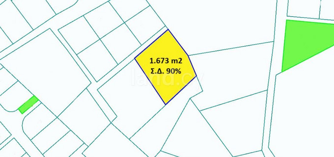 Residential field for sale in Larnaca