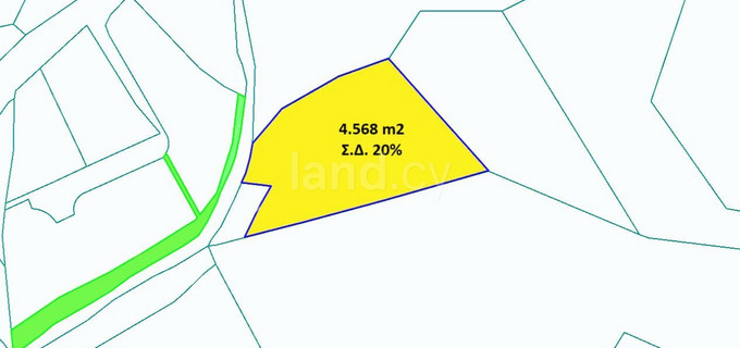 Residential field for sale in Limassol