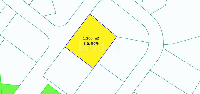 Residential plot for sale in Nicosia