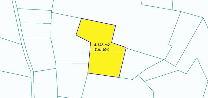 Landwirtschaftliches Baugebiet in Nicosia zu verkaufen