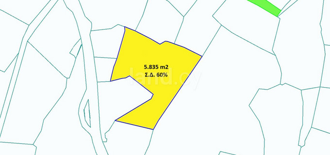 Residential field for sale in Nicosia